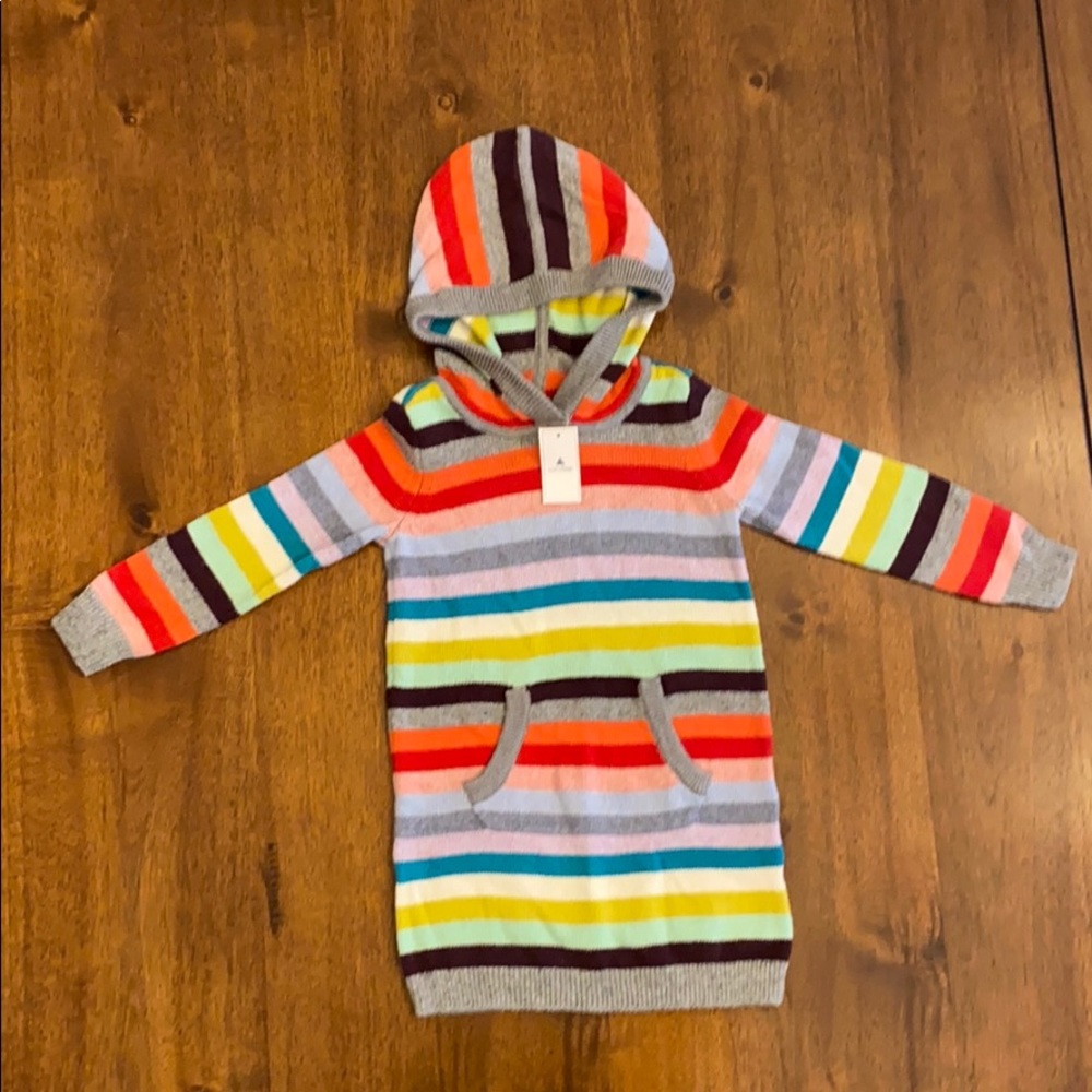 Baby Gap Toddler Size 3 Striped Sweater Dress